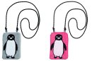 「Suicaのペンギン スマホショルダーバッグ」 左/グレー 右/ピンク 「Suicaのペンギン スマホショルダーバッグ」 左/グレー 右/ピンク