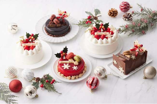 ラ・メゾン白金グランが贈る2024年クリスマスケーキ、予約受付開始！こだわり抜かれた素材と美しい仕上げが彩る、至高の5種のアントルメで特別なひとときを演出