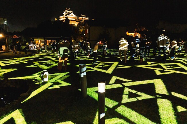 福知山城 秋の夜を光と音で楽しむ