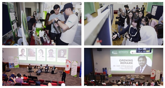 ユーグレナマレーシアとリバネスマレーシア、モナッシュ大学マレーシアが「国際藻類学会 Global Algae Summit 2024」を開催しました