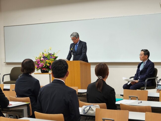 文京学院大学大学院看護学研究科・専門職大学院福祉医療マネジメント研究科 文京学院大学・大学院初となる秋の入学式を９月14日に実施