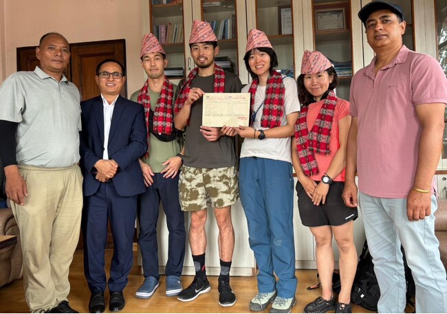 ヒマラヤ未踏峰に向けて出発