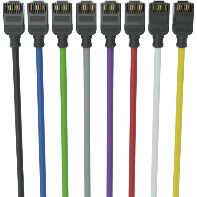 Kordz、超薄型で柔らかい。 Cat6/6A高性能ケーブル。省スペース・高耐久 ≪初期投資に見合う長期的な価値と性能≫