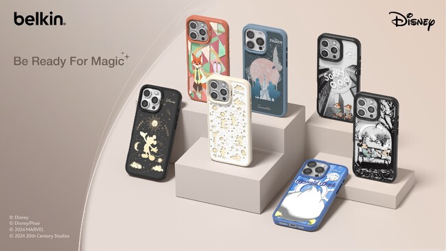 昨年の大好評を受け、ディズニーをテーマとした新商品が今年も発売開始！特許を取得した新商品「スマホショルダー ストラップ」も登場