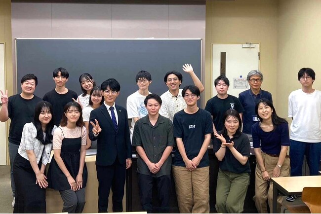 なるテック近藤代表、明治大学藤本ゼミと連携し『日本で最も美しい村連合』の講義に登壇