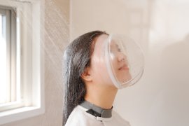 顔が濡れないシャンプーマスク 顔が濡れないシャンプーマスク