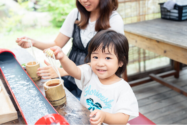 過ごしやすい秋に、流しそうめんをすすりませんか?【ウッドデザインパーク岡崎】