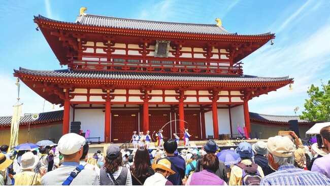 【初開催】天平祭 秋の散楽フェスタ in平城宮跡歴史公園 朱雀門ひろば 【世界遺産】