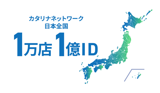 日本最大規模のリテールメディア「カタリナネットワーク」の加入店舗数が1万店に到達。約1億ID分のID-POSデータと連携へ。