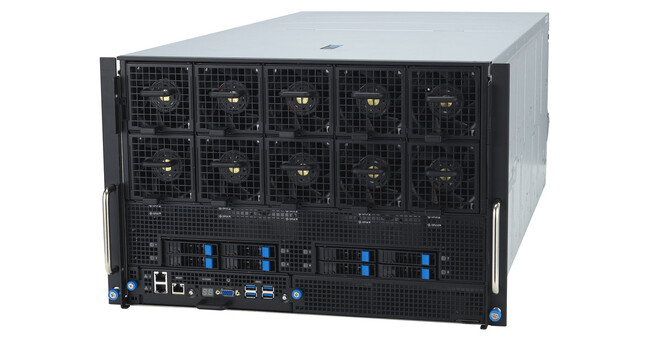 8基のNVIDIA HGX H100を搭載したASUS社製AIサーバー「ESC N8-E11」の取り扱いを開始