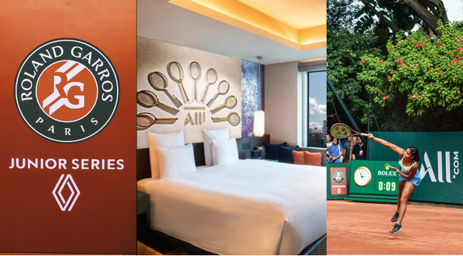 全仏オープンテニス『ローランギャロス・ジュニア』初来日！初のアジア大会を祝した「コラボルーム」が期間限定で登場。館内はテニス一色に【特別コラボ企画】【プルマン東京田町】