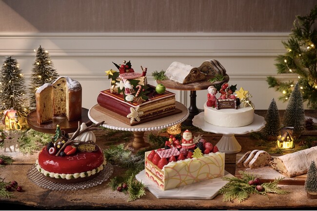 シェラトン・グランデ・トーキョーベイ・ホテル 年に一度のホリデーシーズンに贈る心温まる4種のケーキ 2024年シェラトン クリスマスケーキコレクション 予約受付開始