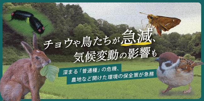 モニタリングサイト1000里地調査2005-2022年度　とりまとめ報告書 「チョウや鳥たちが急減、気候変動の影響も」