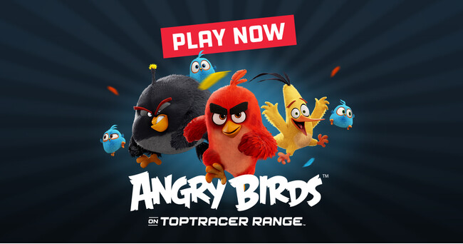 人気ゲーム「アングリーバード」がトップトレーサー・レンジに登場