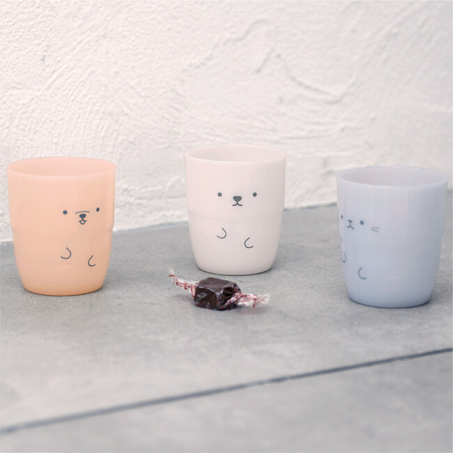 【新商品】動物のデザインが可愛い「アニボール」から、落としても安全な樹脂製コップ3個セットが新登場！
