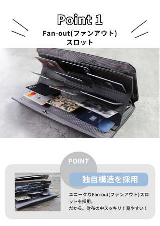 カードがスッキリする画期的な旅行用財布「Noty5.0」