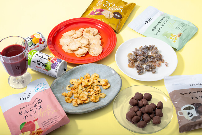 【新発売】Oisixと初コラボが実現！社員の健康を気遣う「Oisix サスティナブルお菓子＆ジュースセット」をnonpi foodbox(R)より法人向けに販売開始。福利厚生や健康経営に最適な選択肢。
