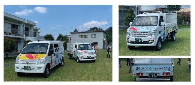 フォロフライEVトラック 色鮮やかな障がい者アートラッピングで自治体資源回収車に初採用