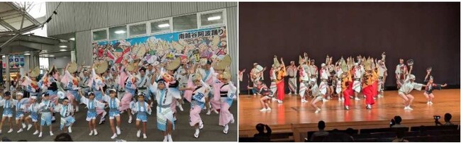 第 38 回南越谷阿波踊り開催 1 カ月後イベント南越谷アンコール阿波踊り開催しました