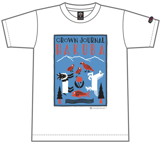 「Fruit of the Loom×HAKUBA」のコラボ！白馬三山をモチーフにしたオリジナルTシャツを10月2日（水）より先行販売！