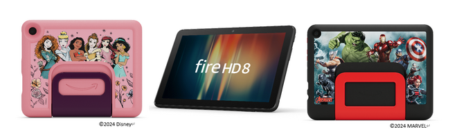 Amazon、小学生向けのキッズタブレット「Fireタブレット キッズプロ」に8インチが新登場