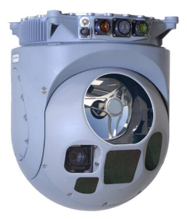 航空機搭載型カメラ「EUROFLIR 410」のデモンストレーション開催