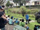 9月16日開催「和泉川・地蔵原の水辺で生き物研究」 当日の様子 9月16日開催「和泉川・地蔵原の水辺で生き物研究」 当日の様子