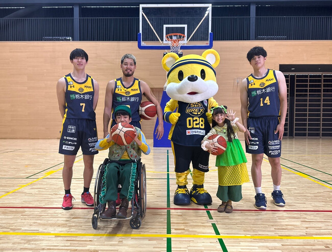 宇都宮ブレックスの選手がNHK 「みんなのうた」「あおきいろ」に出演
