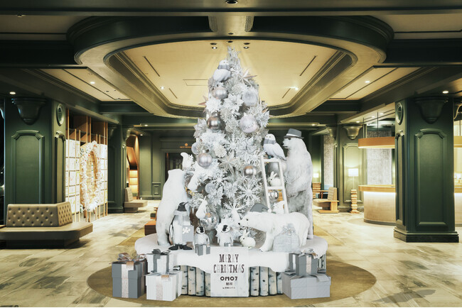 【OMO7旭川 by 星野リゾート】館内でも純白の雪化粧を楽しめるクリスマスイベント「雪降る街のホワイトクリスマス」開催 期間：2024年12月1日～25日