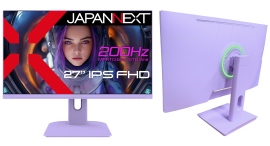 JAPANNEXTが27インチ IPSパネル搭載 200Hz対応 パープルカラーのフルHDゲーミングモニターを25,980円で10月4日(金)に発売 JAPANNEXTが27インチ IPSパネル搭載 200Hz対応 パープルカラーのフルHDゲーミングモニターを25,980円で10月4日(金)に発売