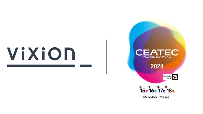 ViXion、デジタルイノベーションの総合展「CEATEC 2024」に初出展