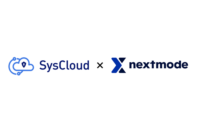 ネクストモード株式会社、SaaSバックアップサービス「SysCloud」の日本初の正規販売代理店に認定