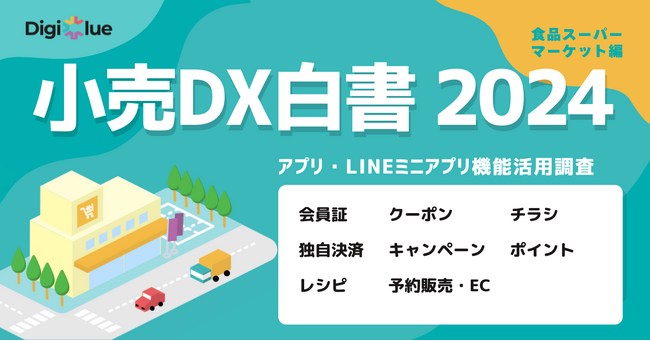 デジクル、スーパーマーケットの アプリ・LINEミニアプリ活用にまつわる調査を実施