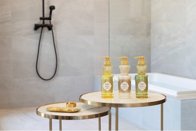 ～ホテル・温浴施設向けアメニティブランド～　洗練されたオリエンタルデザインの「ZIRA（ジーラ）」インバスシリーズ刷新、ヘアパック新発売