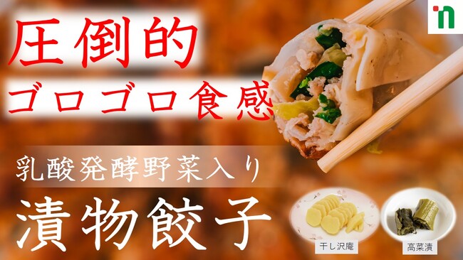 創業73年の漬物屋が作る、パリポリ食感が楽しい「素材がぜ～んぶ宮崎餃子」を「makuake」にて期間限定先行販売開始