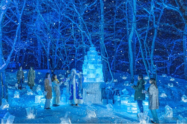 【星野リゾート　奥入瀬渓流ホテル】氷瀑をとことん楽しむクリスマスイベント「氷瀑クリスマス」今年も開催｜期間：2024年12月9日～25日