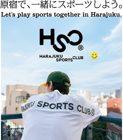10/10(木）千原徹也デザイン　新ブランドHARAJUKU SPORTS CLUB(R)︎スタート！