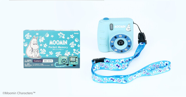 ムーミンのデジタルカメラ「ポケットメモリー」発売！