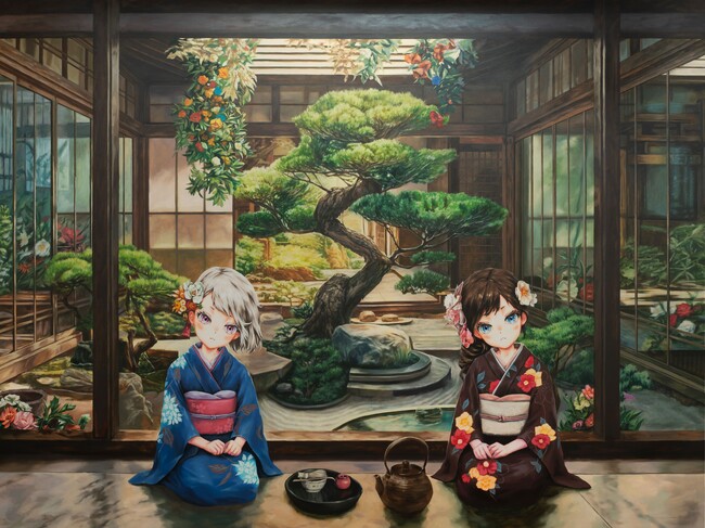 【銀座 蔦屋書店】妻の幼少期をキャラクター化し絵画や彫刻で表現する韓国人アーティスト Jade Kimの日本初個展「夢幻の空間」を10月19日（土）より開催。