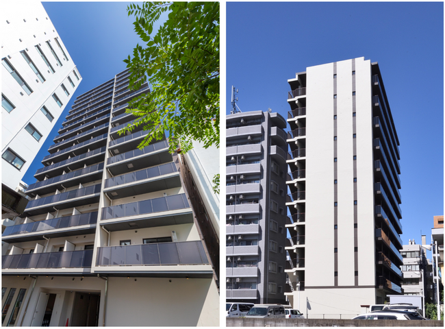 「デュオフラッツ葛西」「デュオフラッツ仙台木町通エアリ」DBJ Green Building認証取得　江戸川区・仙台市新築賃貸マンション