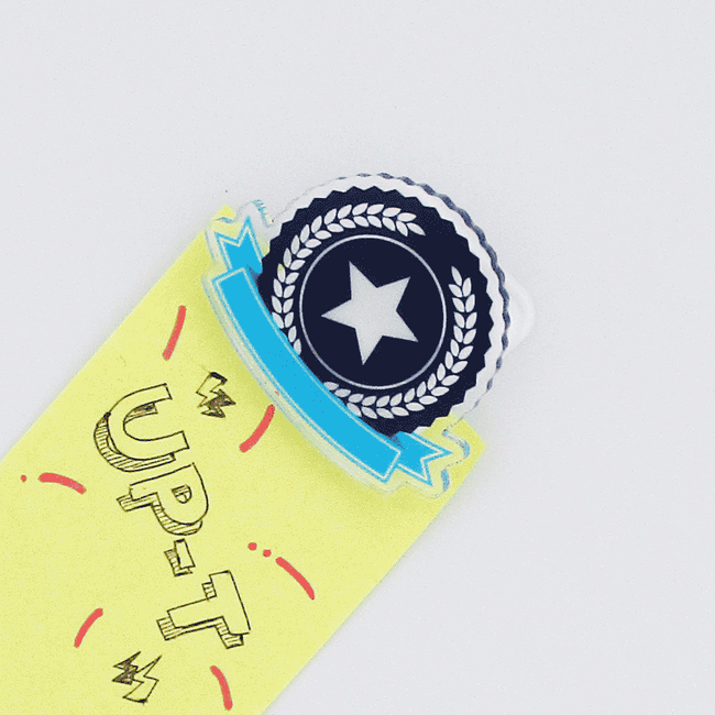 UP-Tからフリーカットアクリルクリップが新登場！