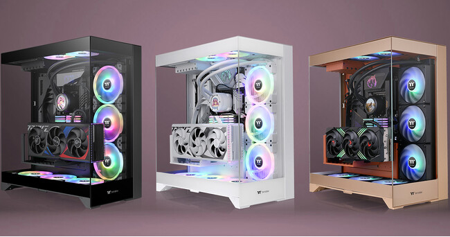 Thermaltake社製ミドルタワー型PCケース「CTE E550 TG」シリーズ、水冷一体型CPUクーラー「TH V2 Ultra EX ARGB Sync」シリーズを発表