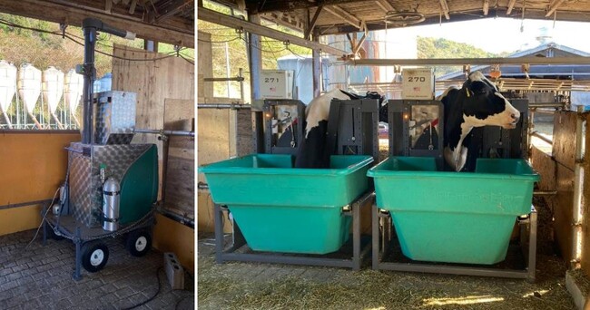【フィード・ワン】日本初導入、米国製の牛呼気メタン測定機「Green Feed」の高い測定精度を実証。環境負荷低減と生産性向上を兼ね備えた実用性の高いメタン低減飼料開発に向け加速