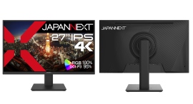 JAPANNEXTが27インチ IPSパネル搭載の4K液晶モニターをAmazon限定 29,480円で10月11日(金)に発売 JAPANNEXTが27インチ IPSパネル搭載の4K液晶モニターをAmazon限定 29,480円で10月11日(金)に発売