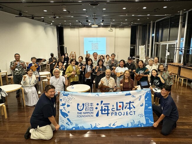 ヨコハマ海洋市民大学2024年度講座第5回「海と音楽～海辺のウクレレ教室」を開催しました！