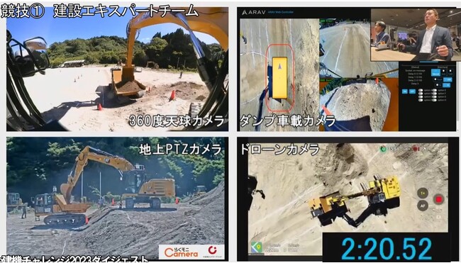 Sengoku Gaming、重機でGo、大学生チームが建設業界のプロに挑戦、建機の遠隔操作競技会『e建機(R)チャレンジ 2024』ライブ配信