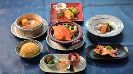 ▲『華炎土鍋コース 水晶』 ▲『華炎土鍋コース 水晶』