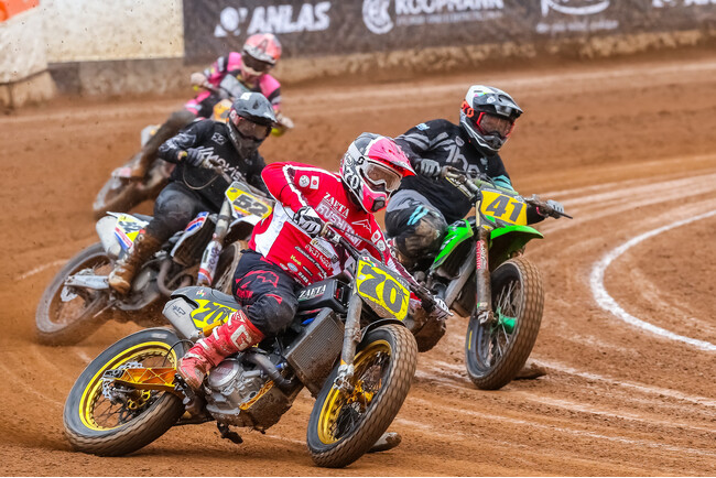 大森雅俊 2024 FIMフラットトラック世界選手権 第5戦チェコ レースレポート