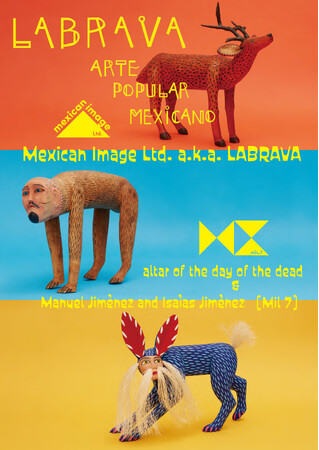 10月24日(木)より東京都中央区勝どきにあるギャラリー「@ btf」にてMexican Image Ltd. a.k.a. LABRAVA 展を開催