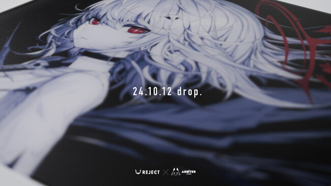 REJECT所属 VTuber「dtto.」のガラスマウスパッド販売開始!